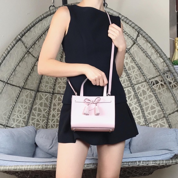 ❗FIRM❗️Kate Spade Hayes Leather Mini Satchel - Picture 2 of 8